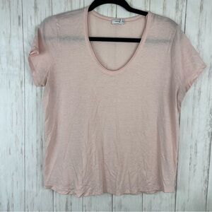 Vince pale pink casual slouchy tee